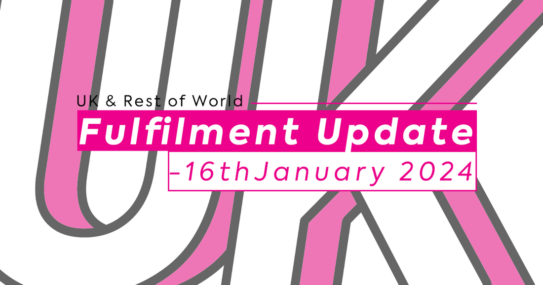 UK & ROW Fulfilment Update - 16th January