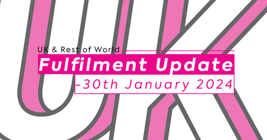 UK & ROW Fulfilment Update - 30th January