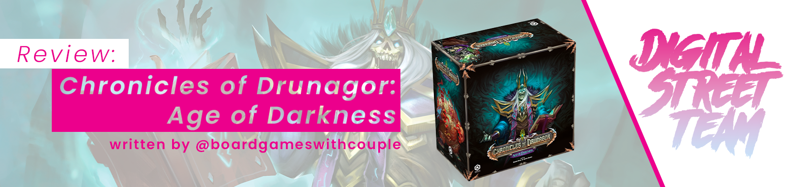 Review: Chronicles of Drunagor: Age of Darkness - written by @boardgameswithcouple