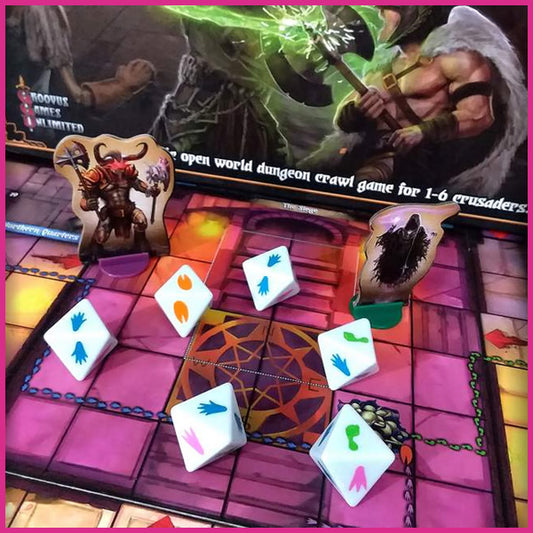 Dungeon Crusade: Skull Patrol Dice (3 dice per bag)