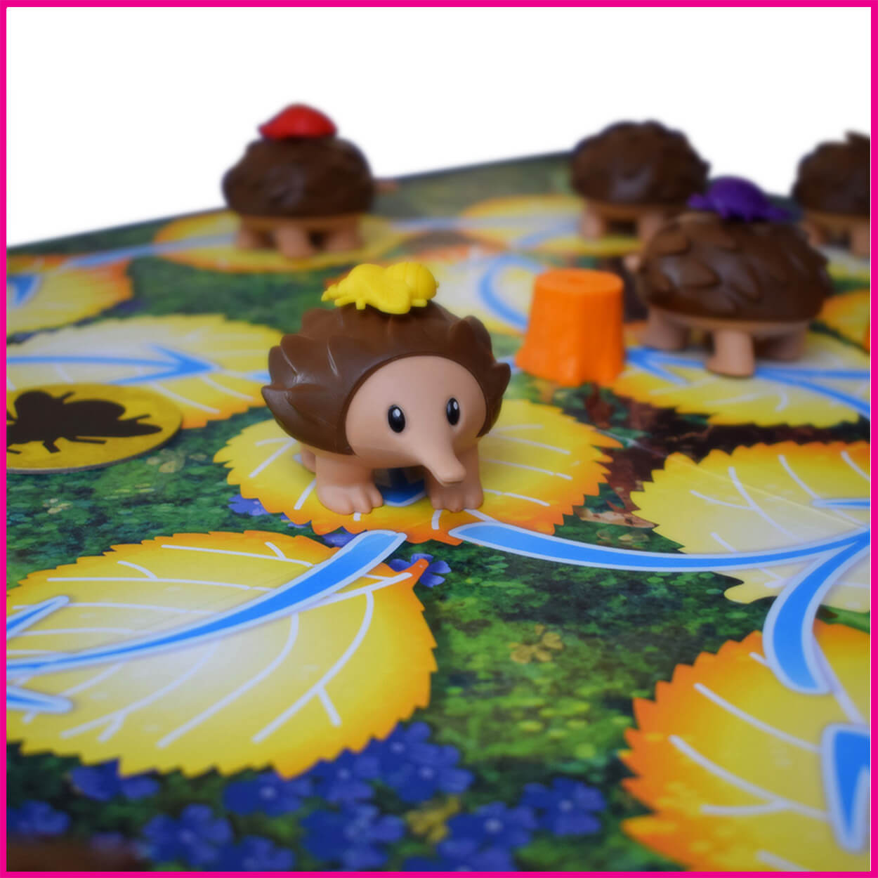 Echidna Shuffle playing pieces