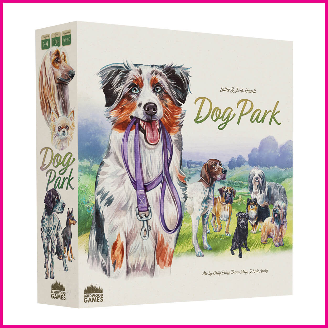 Dog Park Board Game Box 