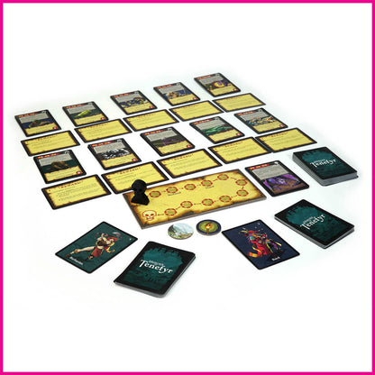 Heroes of Tenefyr Card Game Layout