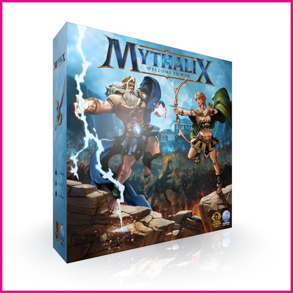 Mythalix box board game 