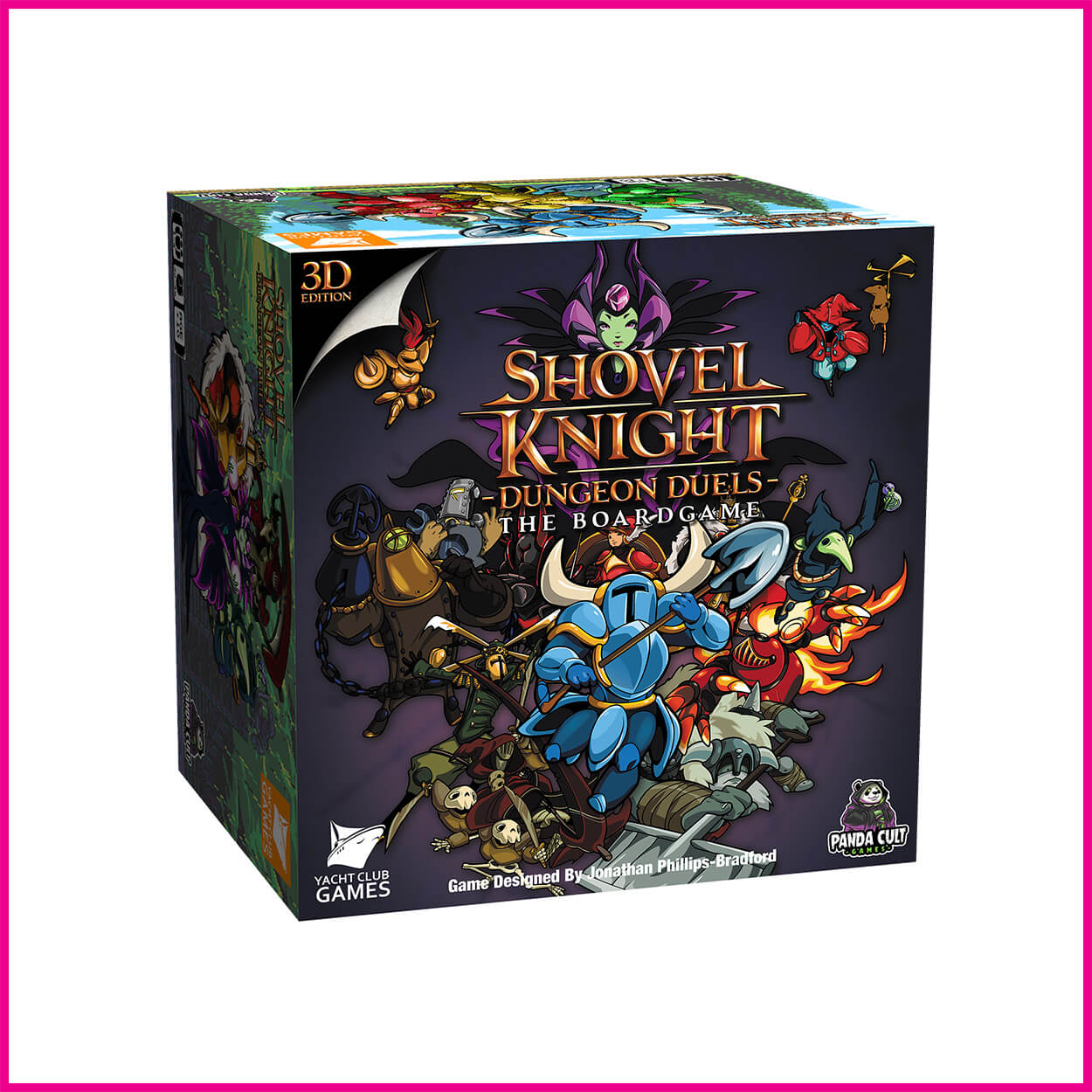 Shovel Knight Dungeon Duels 3D Board Game
