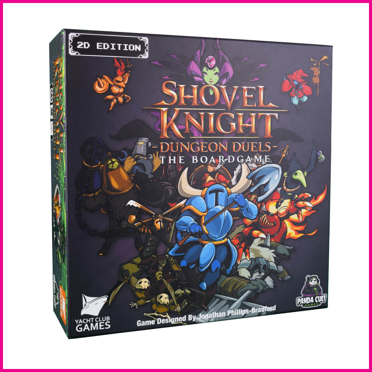 Shovel Knight 2D Dungeon Duels Board Game