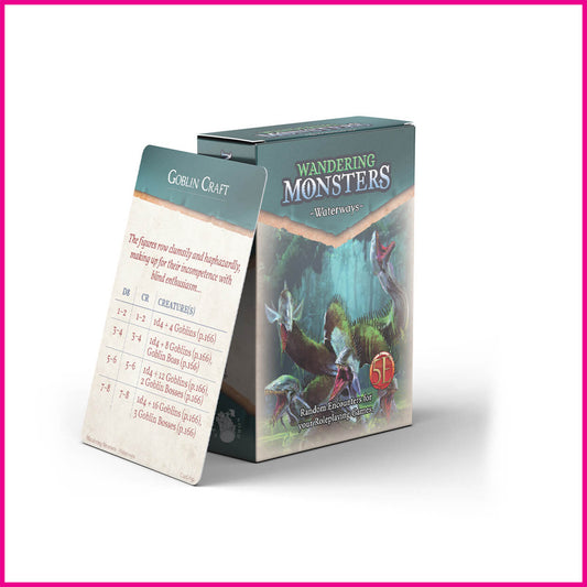 Wandering Monsters Decks - Waterways (5E)