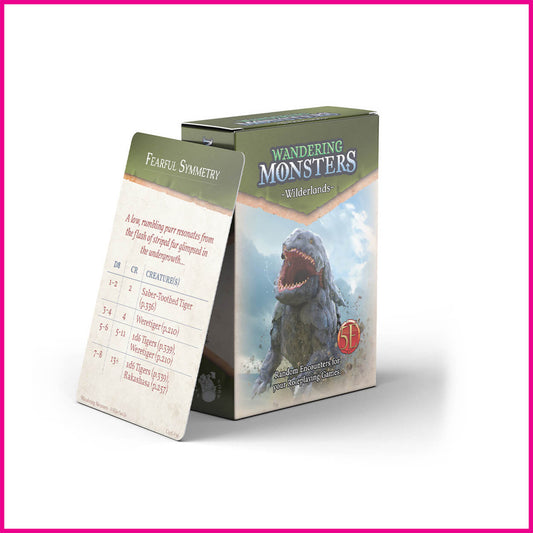 Wandering Monsters Decks - Wilderlands (5E)